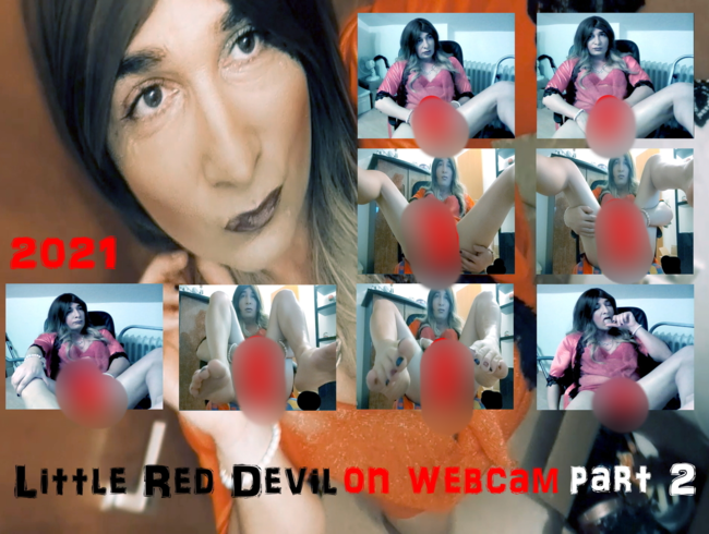 Download: DivyStylez - Little red devil on webcam part 2