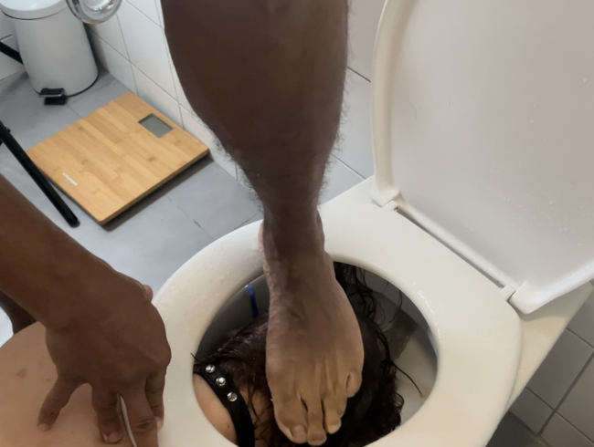 Download: Dollydyson - Gesicht ins Klo gestopft! Angepisst von 2 Typen