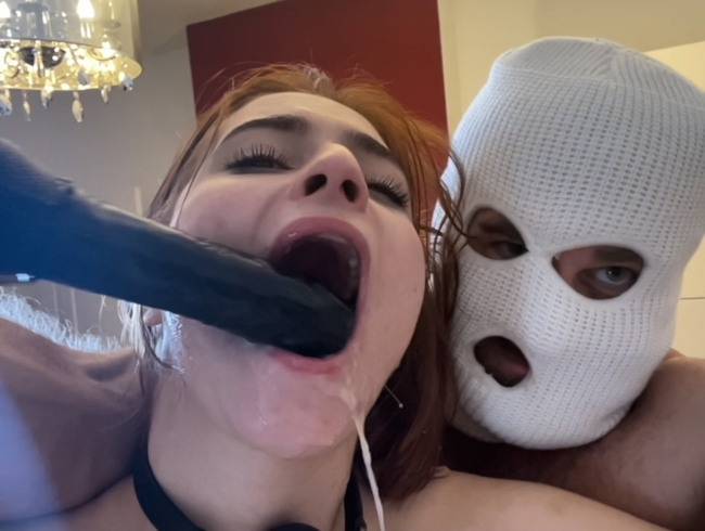 Download: Dollydyson - Orgasmus Qual mit der Pussy-Ass-Mouth Fickmaschine