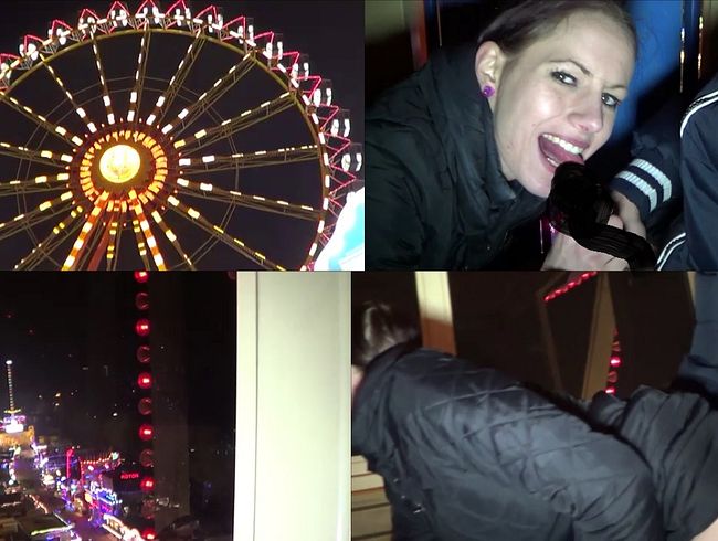 Download: DonJohn11 - Extrem-Public auf dem Jahrmarkt im Riesenrad u schluckt