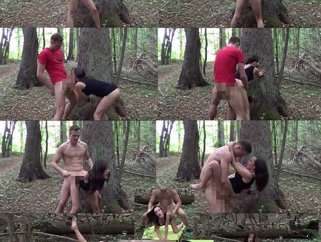 Download: DonJohn11 - Sexy Girl im Wald gefickt. Facial u schluckt
