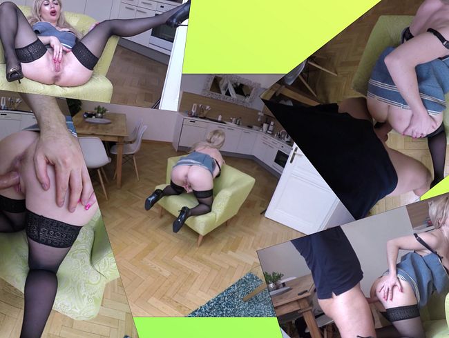 Download: DonJohn11 - Sexy Girl mit großen Titten u geilem Arsch masturbiert, bläst u wird ao gefickt.