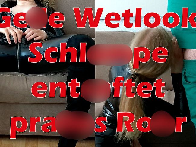 Download: DrCShot69 - Geile Wetlook-Schlampe fingert sich nass und saugt dann die Ficksahne aus dem harten Schwanz