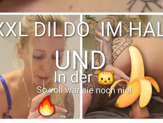 Download: Ella-Wolff - XXL DILDO in meine fotze und in meinen Hals. Hat jemand so ein schwanz?