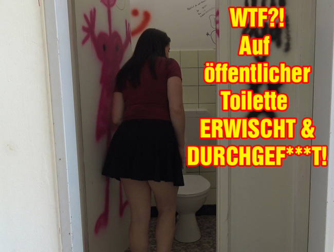 Download: EmmaSecret - WTF?! Auf öffentlicher Toilette erwischt und durchgefickt!