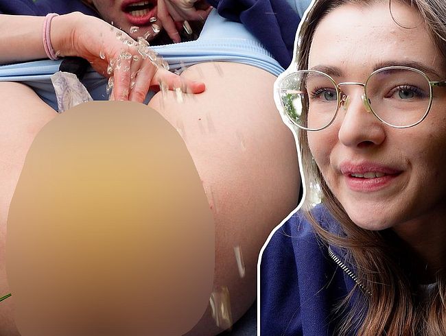 Download: Emmi-Hill - OUTDOOR SQUIRT CHALLANGE! Mein Schmetterling befruchtet die Wiese!  