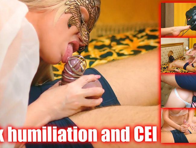 Download: EvaGrant - Göttin CBT & Keuschheits-Tease verwandelt sich in harten Sex & Sperma-Reinigung