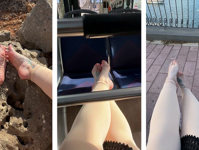 Download: Fetish_Girl - barfuß im Bus und auf der Straße