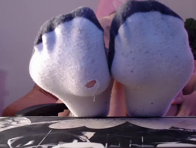 Download: Fetish_Girl - Füße in Socken Nahaufnahme