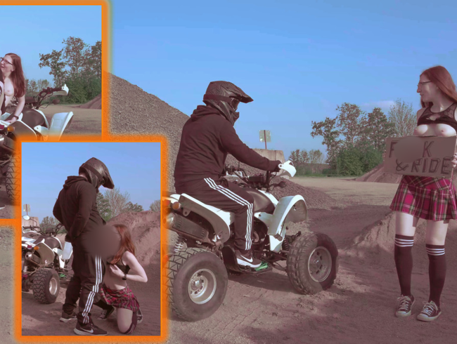 Download: FinaFoxy - Perverser Boxenstop!!! Ein Quicky auf dem Quad!