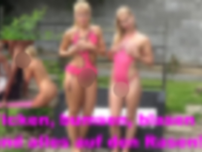 Download: Geile-Blondchen - Ficken, bumsen, blasen und alles auf den Rasen!