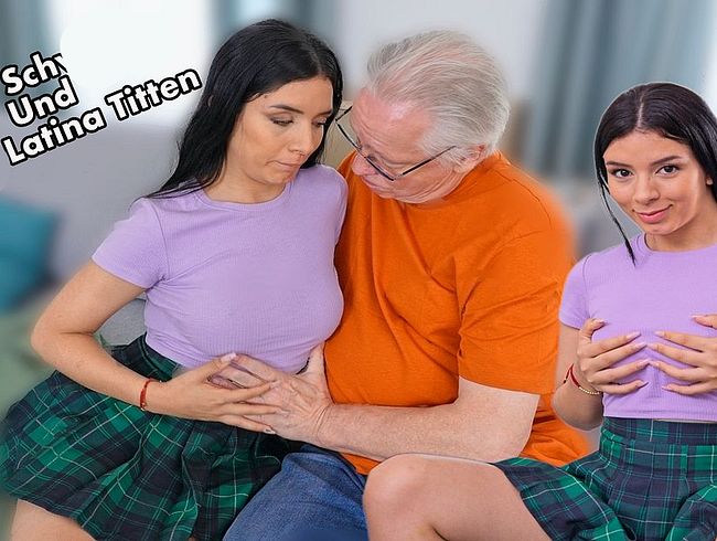 Download: Geiler-Oldie-Hans - Große Titten. Alter Schwanz. Heißer Sugarbabe-Sex! Sperma In Die Fresse Für Geile Latina Göre!!