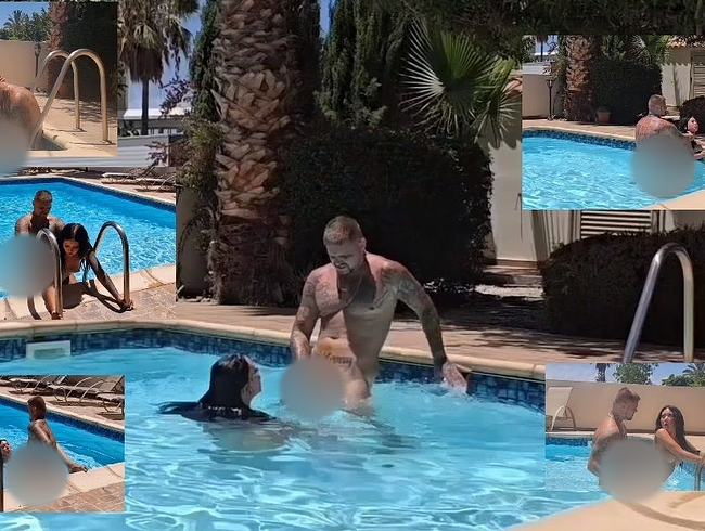 Download: Ginabae - MEIN ERSTES MAL HART IM POOL VORM HOTEL WEGGEFICKT !