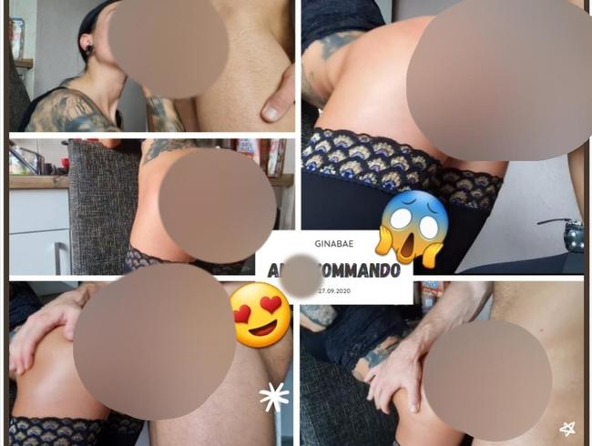 Download: Ginabae - OMG! ANALKOMMANDO - in Lack Stiefeln und Dessous Arschgefickt!