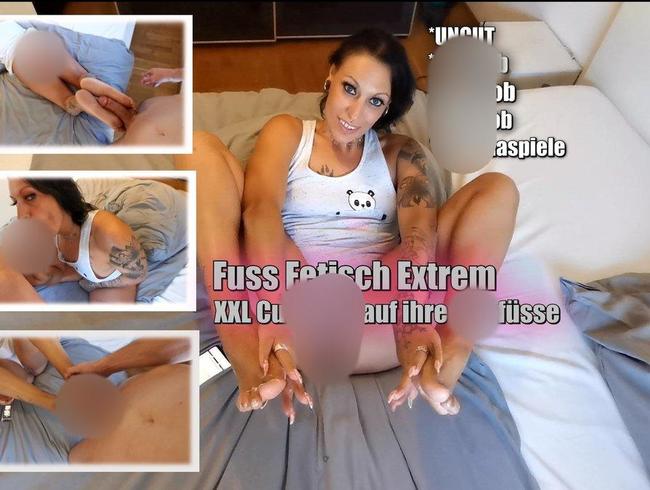Download: GinoGemelli - Fuss Fetisch Extrem.XXL Cumshot für ihre Fickfüsse