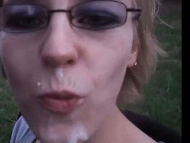 Download: Glory-Glasses - Dicken Schwanz Outdoor leer gesaugt