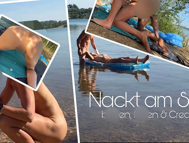 Download: Gym-Slave - Nackt am See: Jetzt wird geblasen, gefickt und reingespitzt (Creampie-Muschi)