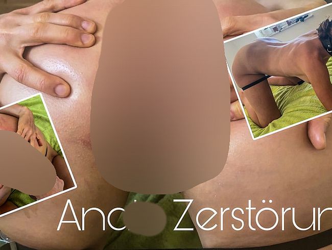 Download: Gym-Slave - Anale Zerstörung: Angeleint werde ich gnadenlos in den Arsch gefickt -> NAHAUFNAHME!