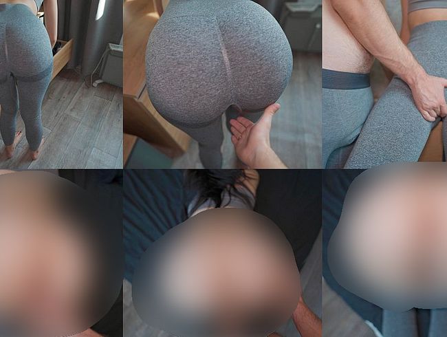 Download: HOTSEXTAPE - Geheimer Tabusex Mit Stiefschwester In Leggings Nach dem Fitnessstudio!
