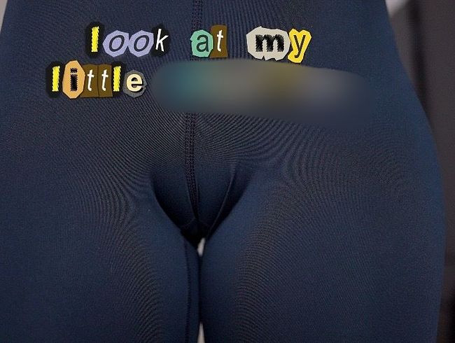 Download: HOTSEXTAPE - Schau dir meinen kleinen Cameltoe In engen Leggings ganz nah an!