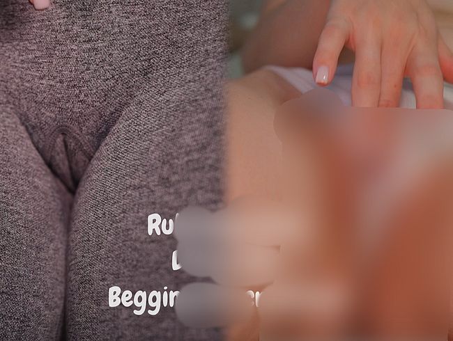 Download: HOTSEXTAPE - Cameltoe-Fetisch / Yogahosen und Höschen reiben, JOI