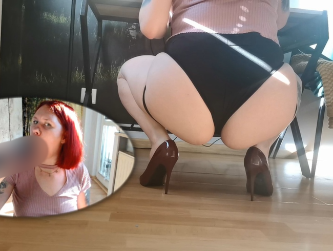 Download: IssabellaBdsm - POV: Pussy-Springen auf 1/3-Dildo