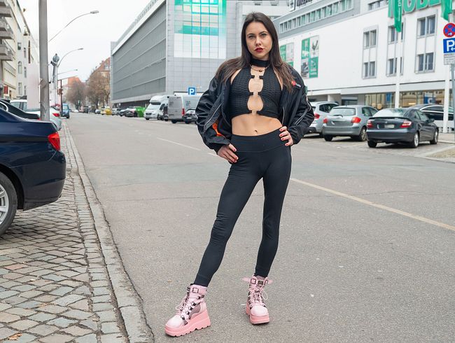 Download: Jenny_Stella - ZU HEFTIG? HOBBY-HUREN-SCHLAMPE auf der KURFÜRSTENSTRASSE! MIT ROTEM LACK-OUTFIT UND MEGA PERVERS! 