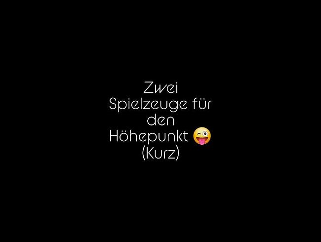 Download: JessyJess - Zwei Spielzeuge für den Höhepunkt;) (kurz)