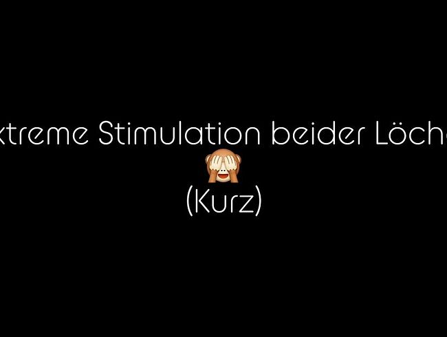 Download: JessyJess - Extreme Stimulation beider Löcher (kurz)