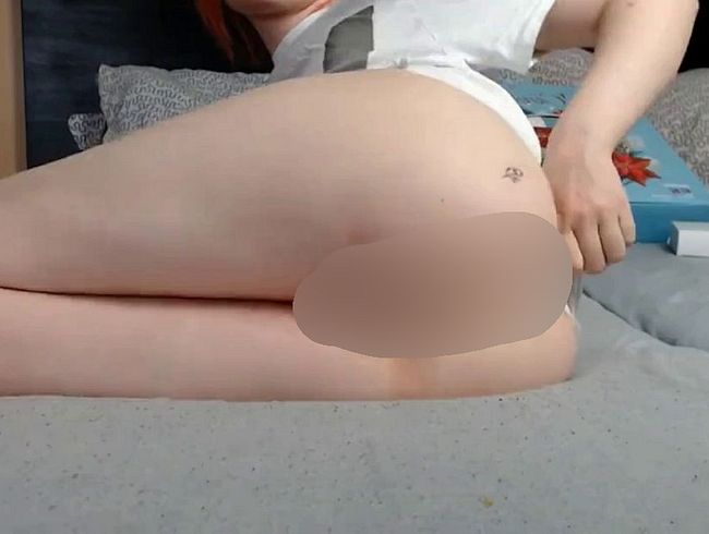 Download: Joyliii - Dünner Anal?Dildo dehnt mein Arschloch sanft bis zum Orgasmus!