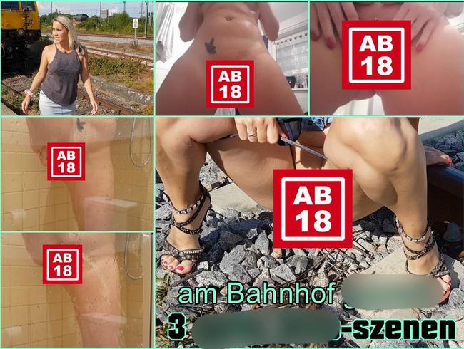 Download: JuliaPink - Am Bahnhof gepisst. und 2 weitere Piss-szenen