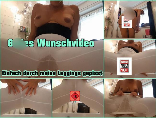 Download: JuliaPink - Durch die Leggins gepisst