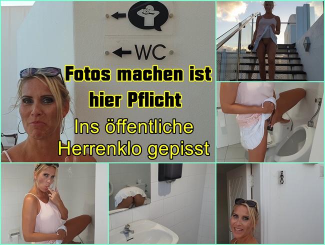 Download: JuliaPink - Pissen im öffentlichen Herrenklo