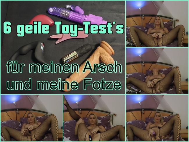 Download: JuliaPink - 6 Toys für meinenm Arsch und Fotze