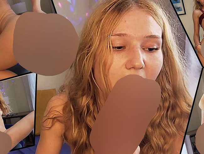 Download: JuliaSweetGirl - Ich tanze Striptease für Abonnenten und spiele mit verschiedenen Spielzeugen an meinen Löchern.