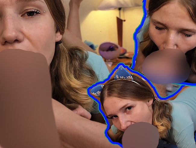 Download: JuliaSweetGirl - Süßes Mädchen, jetzt so geil und heißes Sperma auf ihrem süßen Gesicht zu spüren, bester Blowjob.