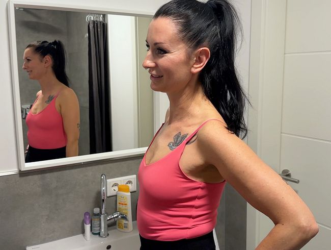 Download: KatiFrench - Endlich darf mein SCHWAGER ran - heimlicher Badzimmerfick neben meiner Schwester