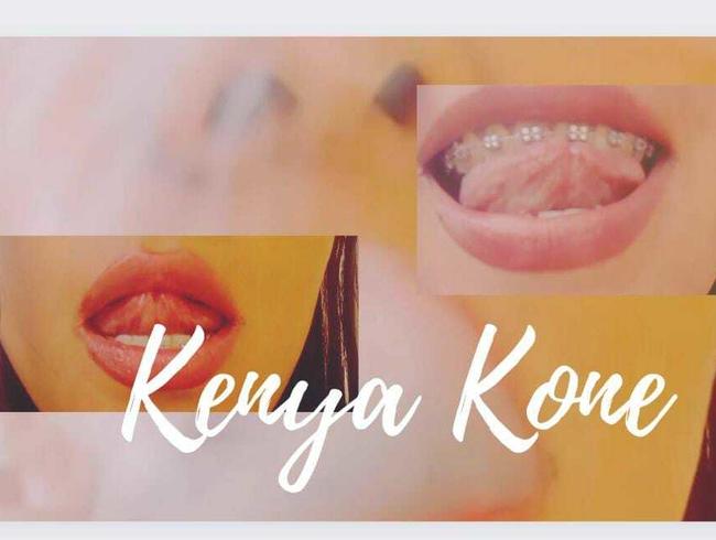 Download: KenyaKone - Mundfetisch und Zahnspange