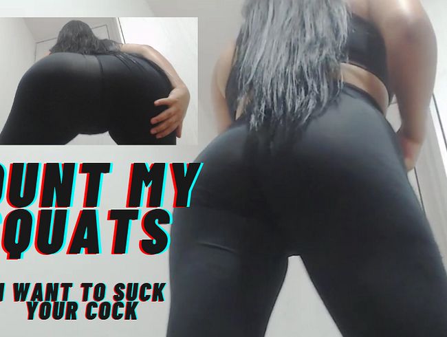 Download: KenyaKone - Zähle meine Kniebeugen, während ich nach deinem Schwanz frage