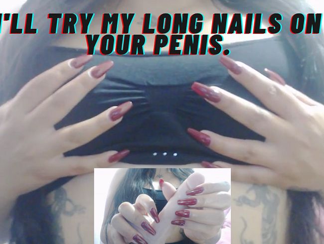 Download: KenyaKone - Meine langen Fingernägel an deinem Penis