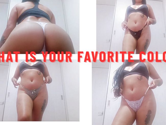 Download: KenyaKone - Ich modelliere meine neuen Tangas für dich