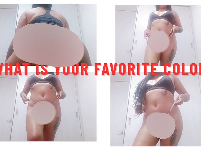 Download: KenyaKone - Ich modelliere meine neuen Tangas für dich