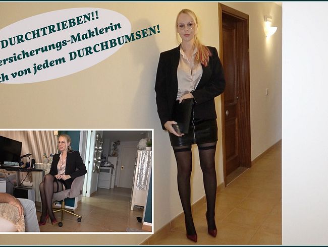 Download: KikiVega - DURCHTRIEBEN!! Versicherungs-Maklerin lässt sich von jedem DURCHBUMSEN!!