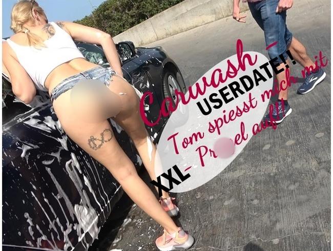 Download: KikiVega - Carwash-USERDATE!! Tom spiesst mich mit XXl-Prügel auf!!