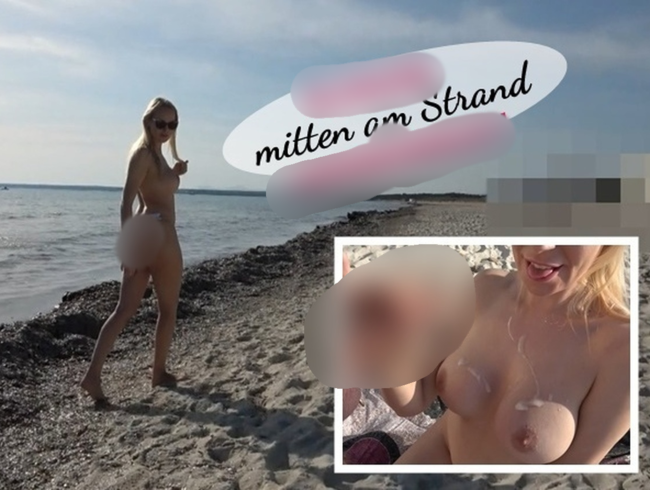 Download: KikiVega - BLOWJOB mitten am Strand + SPERMAWALK!!!