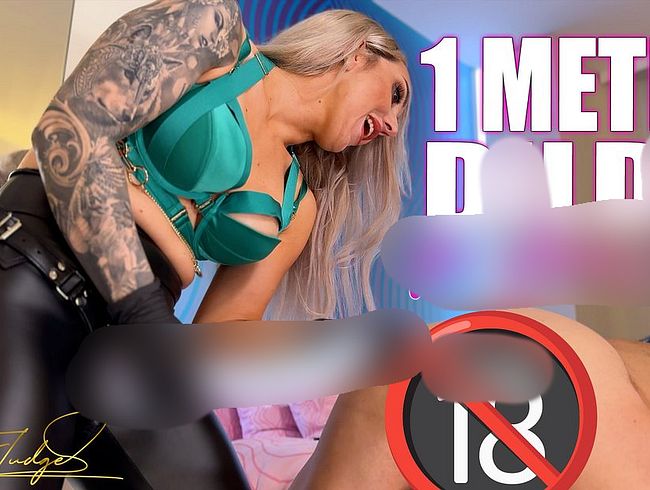 Download: KimJudge - 1 Meter Tentakel-Dildo für den Sklavenarsch