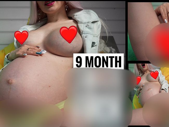 Download: KiraLoster - 9 monate schwanger und nasser Höschenfick