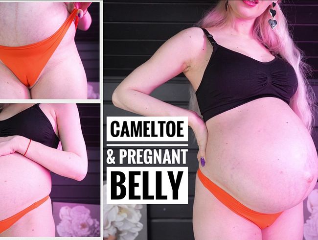 Download: KiraLoster - Cameltoe & schwangerer Bauch im Letzten Monat