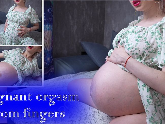 Download: KiraLoster - Schwangere masturbation und Orgasmus von Fingern ! Riesiger Bauch