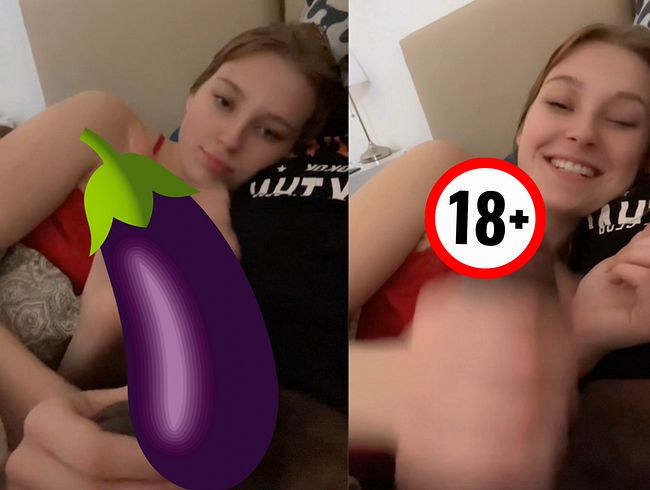 Download: KleineMaja - Mein erster Handjob vor der Kamera und dann direkt mit nem dunkelhäutigen riesen BBC